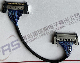 41 cavo dello schermo del cablaggio Awg36 del cavo di Pin LVDS singolo per lo schermo LCD del LED