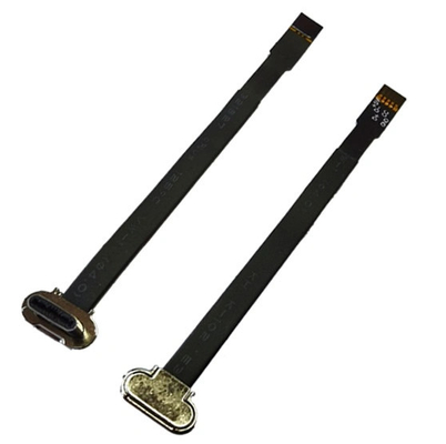 Cavo piano placcato molle di FFC, cavo a nastro piano 22-26awg