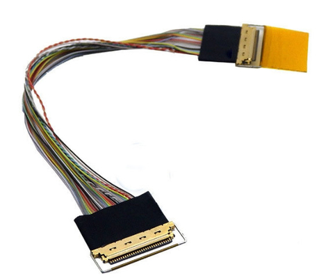 Cavo LCD 30 Pin Modeling del cablaggio 240mm 0.5mm del cavo di LVDS