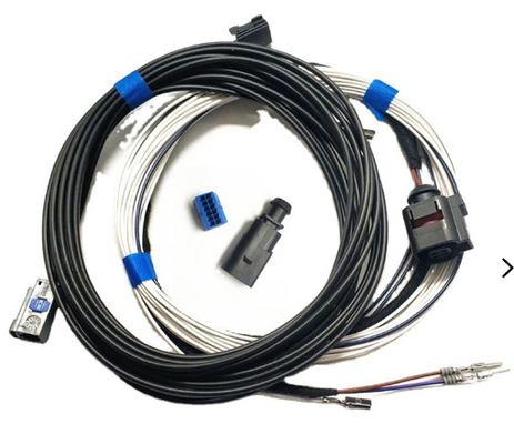il cavo del cavo di 12v 180mm per il doppio della macchina fotografica del Cctv ha protetto