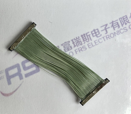 Awg42 50 Assemblea di cablaggio del coassiale 0.4mm del cavo di Pin LVDS micro