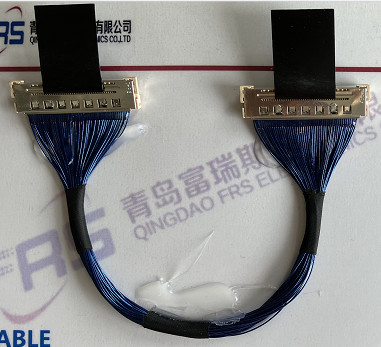 LCD del cablaggio 210mm del cavo di Awg40 LVDS 40 Assemblee di Pin Connector Micro Coax Cable