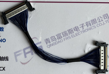 Assemblee coassiali di Pin 0.5mm del connettore 51 di Awg36 200mm LVDS