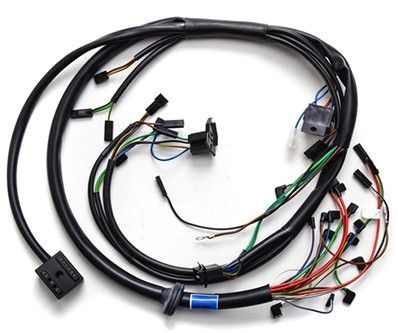 segnale dello schermo 18awg del doppio dell'assemblaggio cavi del cablaggio del cavo di 100cm per l'audio dell'automobile