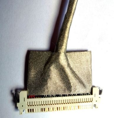 assemblaggio cavi coassiale flessibile del singolo schermo di ORE del cablaggio del cavo di 300mm LVDS