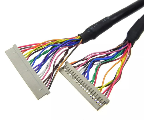 cablaggio 30AWG 20 Pin Cable Laptop Screen del cavo di 0.3mm LVDS
