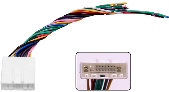 18AWG 4 cablaggio di Pin Car Stereo Connector Electrical dell'altoparlante 16