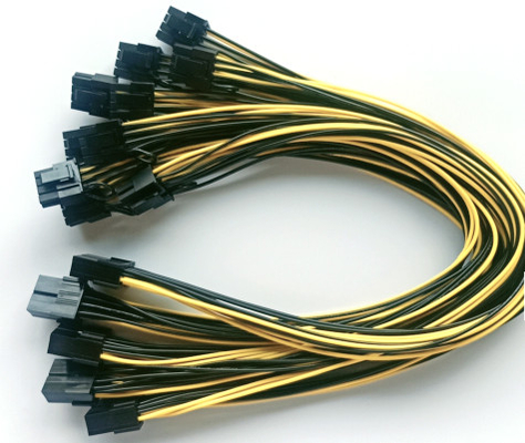 8 lo schermo di Pin Power Wire Harness Female PA66 cabla 260mm per l'automobile