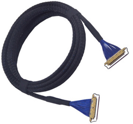 50-15000mm 60 Pin Lvds Cable, cavo coassiale spesso di 370mm per lo schermo del PC della nota dell'esposizione