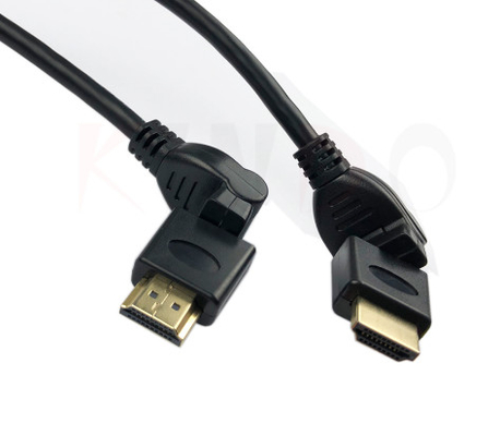 1080p 360 alta velocità del cavo 8.0mm Hdmi di grado 4k ultra Hd Hdmi con Ethernet