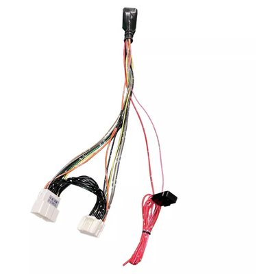 automobile del connettore dell'ECU dell'audio luce della coda del Cctv del PVC degli assemblaggi cavi della macchina fotografica di 0.3mm 0.4mm video