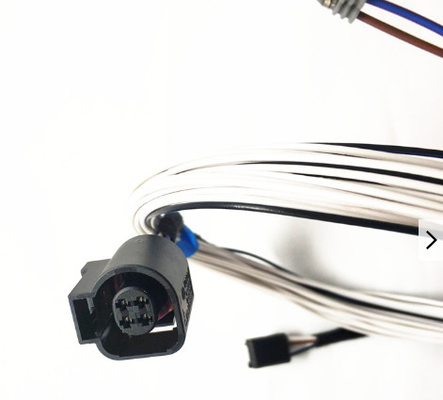 il cavo del cavo di 12v 180mm per il doppio della macchina fotografica del Cctv ha protetto