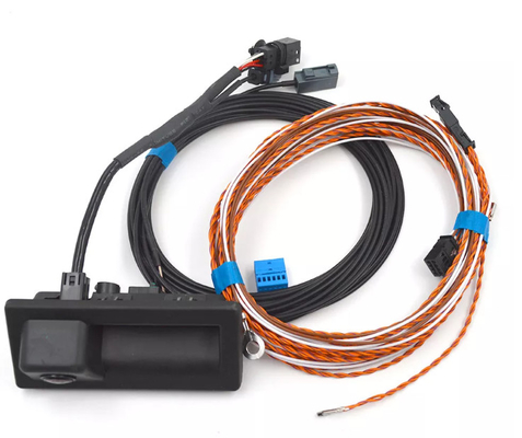 Singolo schermo dell'ABS della macchina fotografica cavo nero degli assemblaggi cavi 210mm del video