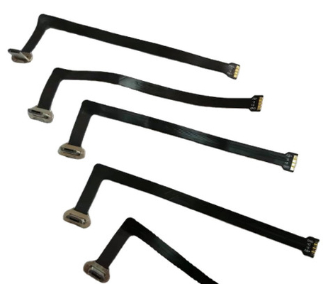 Piano di USB di sincronizzazione di 90 gradi micro cavo a nastro 230mm FPC per fare pagare