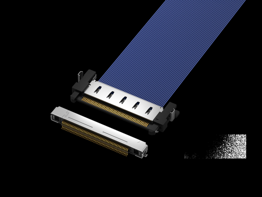 gamma di temperature del cablaggio -40℃~+105℃ del cavo di 300V LVDS
